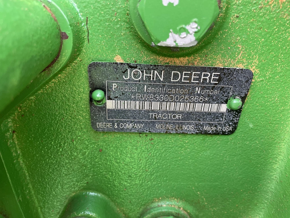 2008 John Deere 8330 alt