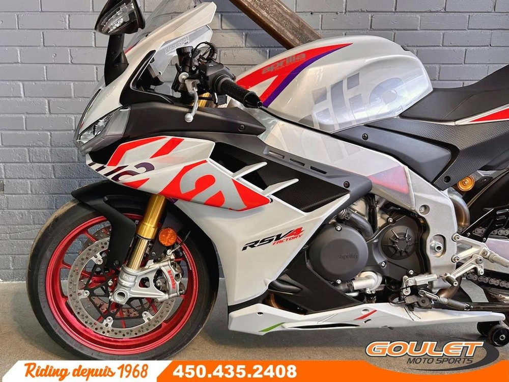 Aprilia Rsv4 1100 Factory Speed White 2023 alt