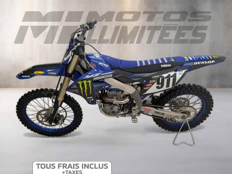 2025 Yamaha YZ450F Monster energy thumbnail 6