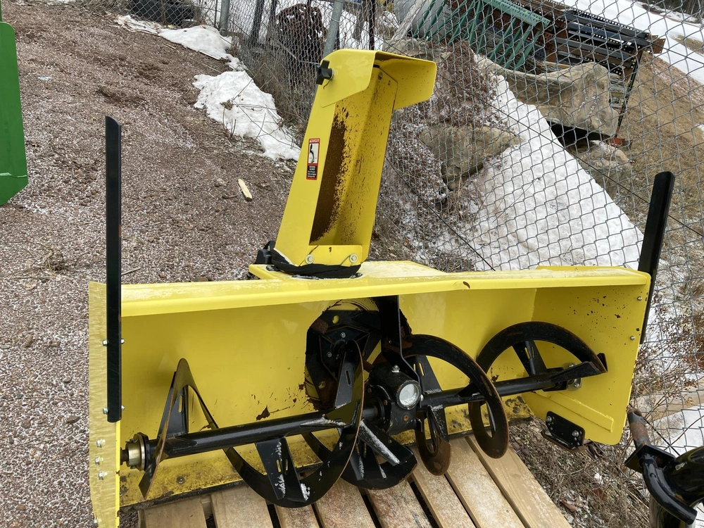 2016 John Deere Sb59 Snow Blower & 60hdb Broom Package alt