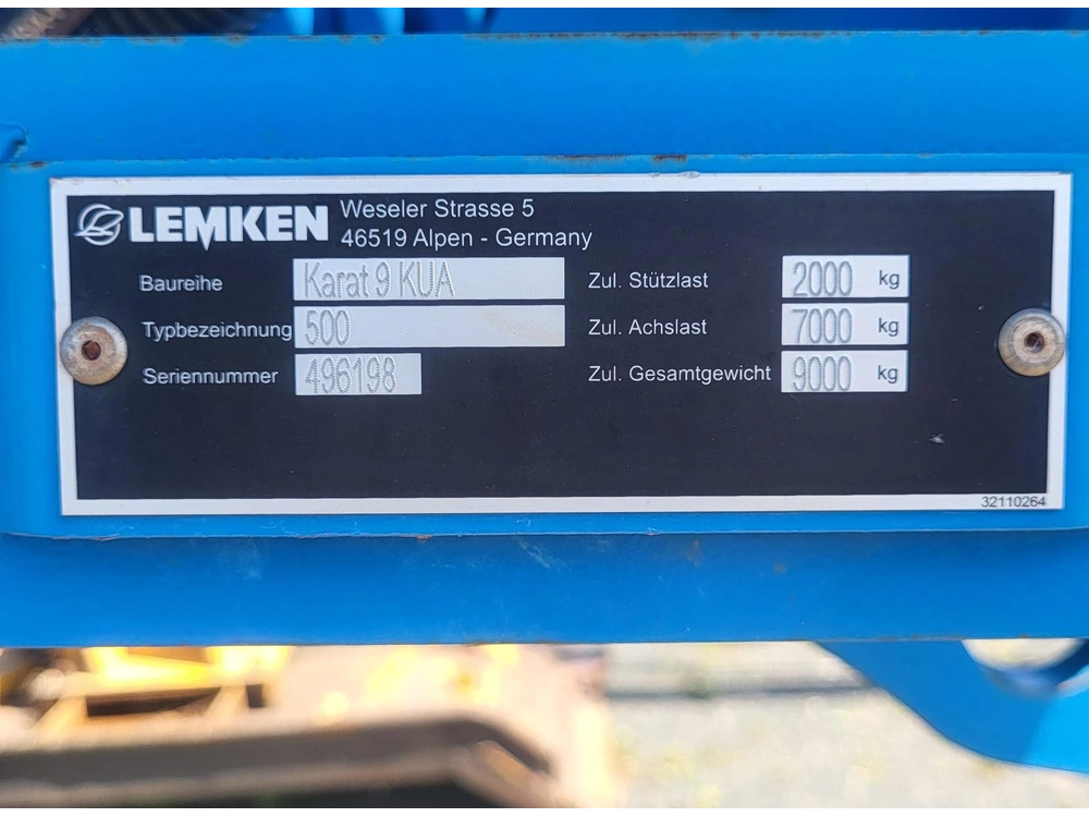 2023 Lemken Karat 9/500 alt