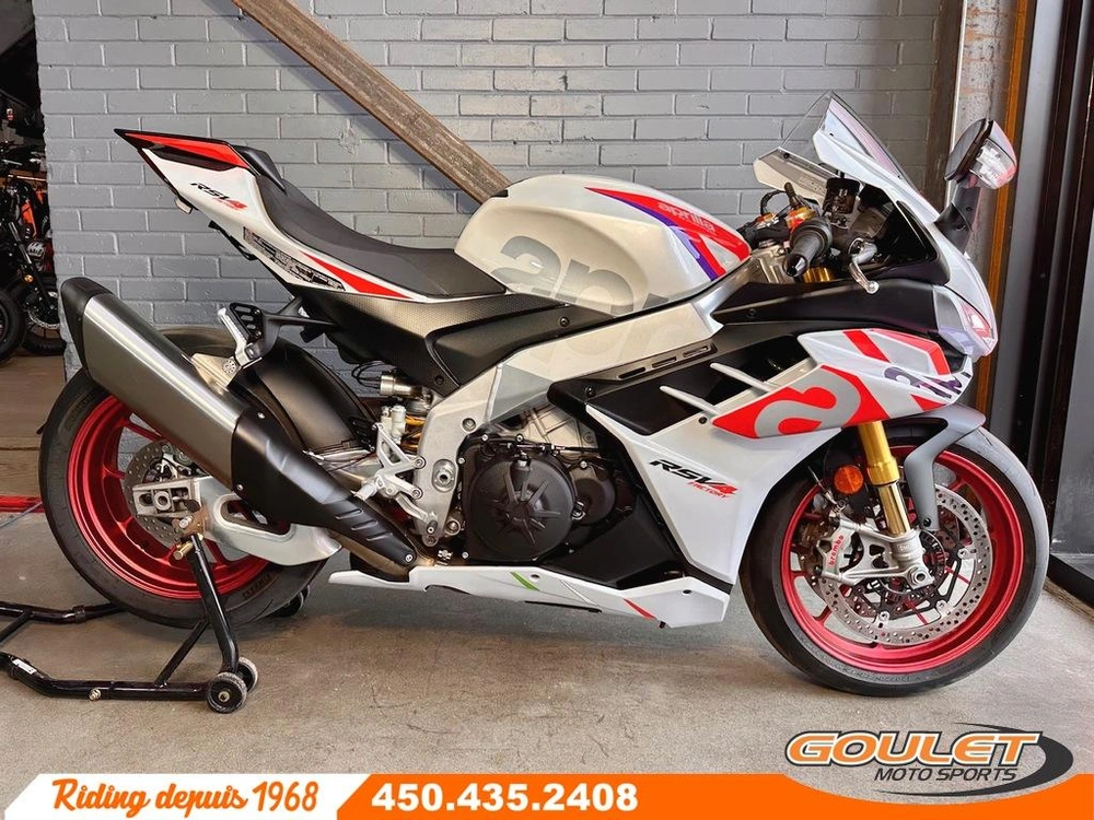 Aprilia Rsv4 1100 Factory Speed White 2023 alt