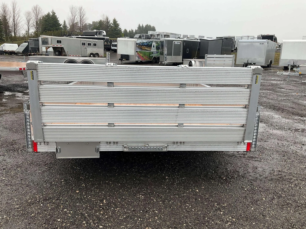 2026 Stronghaul 82x12 All Aluminum Landscape Trailer alt