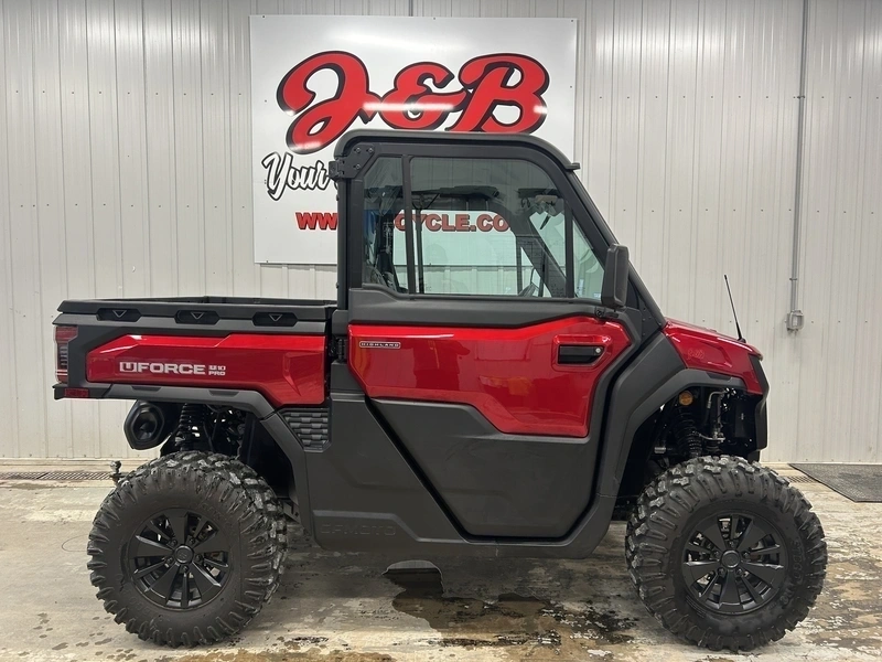 2026 Cfmoto Uforce U10 Xl Pro Highland Bordeau Red alt