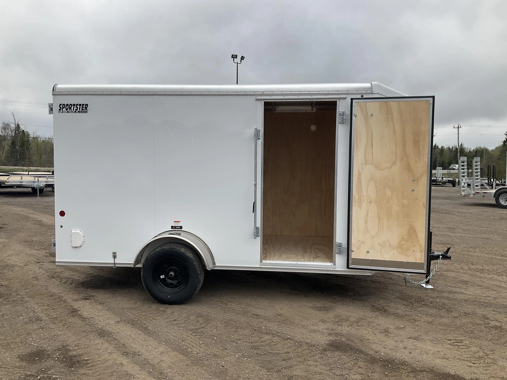 2026 Car Mate Trailers 6x12 Plus V-nose Liberty Sport Cargo Trailer alt