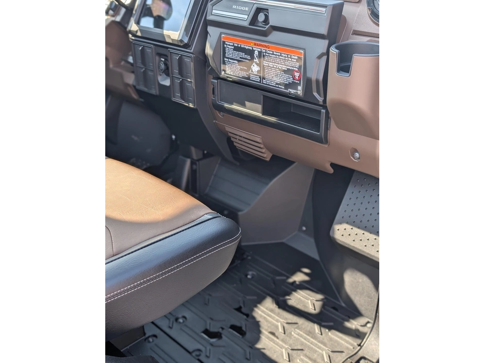 Kawasaki Ridge Platinum Ranch Edition Hvac 🎯 Utv Cabine Fermée Chauffé Climatisé Travail Luxe Ranger Xp1000 Defender Limited 4 Saisons 🟢 2026 alt