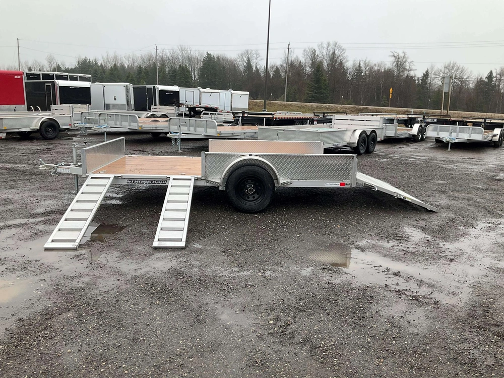 2026 Stronghaul 82x12 All Aluminum Landscape Trailer alt