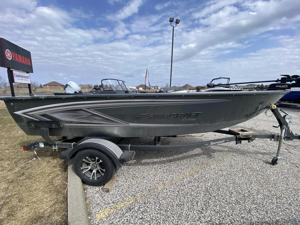 2023 Starcraft Non-current Starcraft Storm T 166 Pro - Livewell, Bilge, Nav Lights, Tons Of Storage And Minn Kota Powerdrive With I-pilot Included! 40hp Yamaha alt