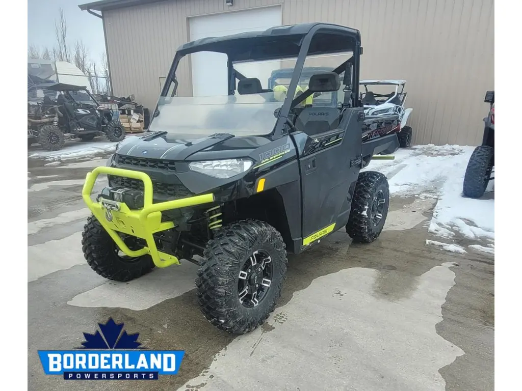 2020 Polaris RGR XP 1000 HIGH LIFTER BLACK W LIME High Lifter® Edition
