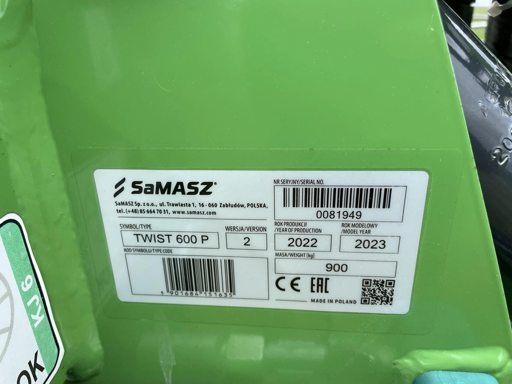 Samasz Twist 600p None alt