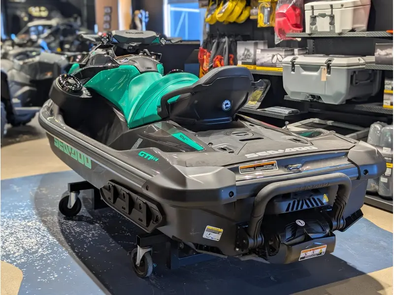 2026 Sea-Doo GTI 170 SE with Sound System - Eclipse Black and Laguna Green thumbnail 4