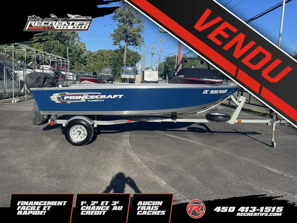 2023 Princecraft YUKON 14 **MOTEUR MERCURY 20HP**