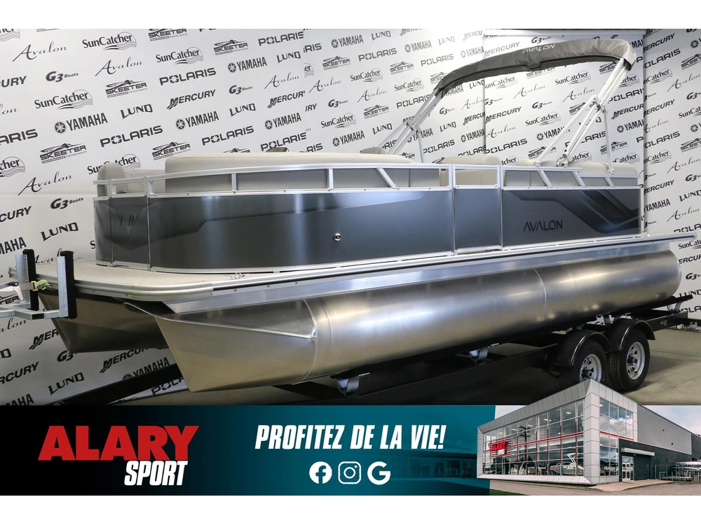 Avalon Vls 2180 Quad Lounger + Yamaha 70 Hp 2026 alt