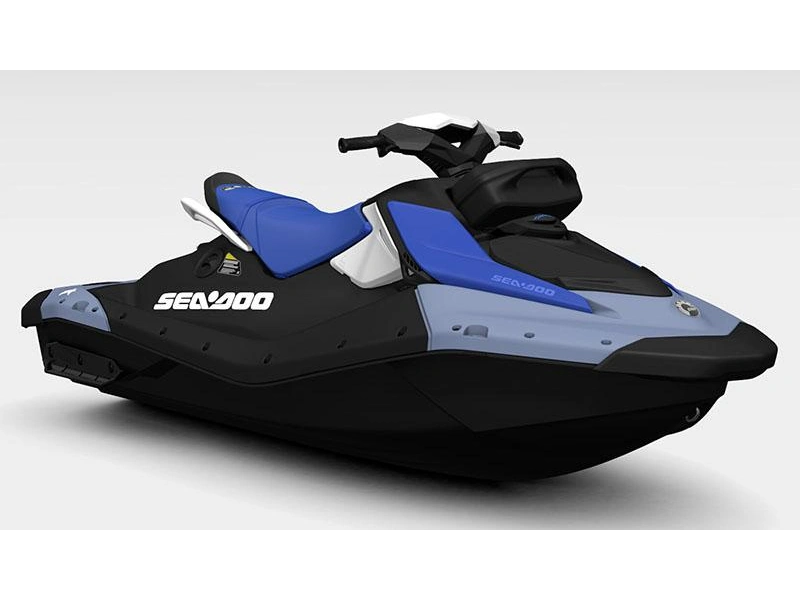 2026 Sea-doo Spark Convenience Package 3up Ibr "dazzling Blue / Vapor Blue (sound System)" alt