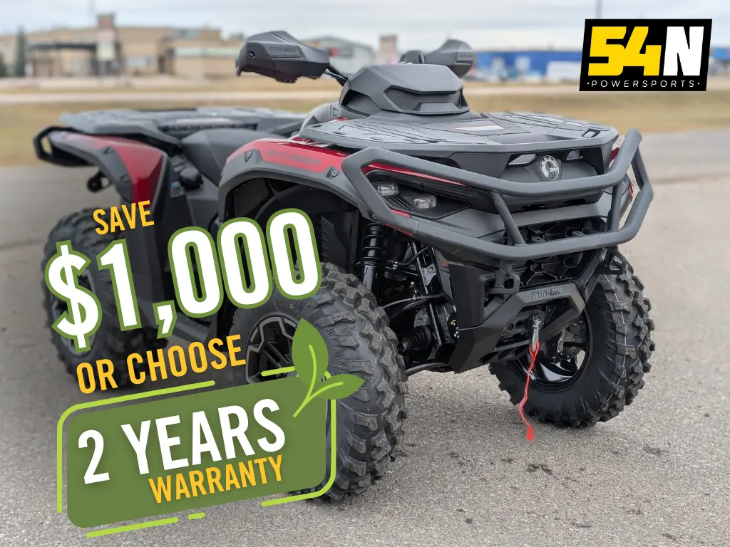 2026 Can-Am Outlander XT 850 - Fiery Red 