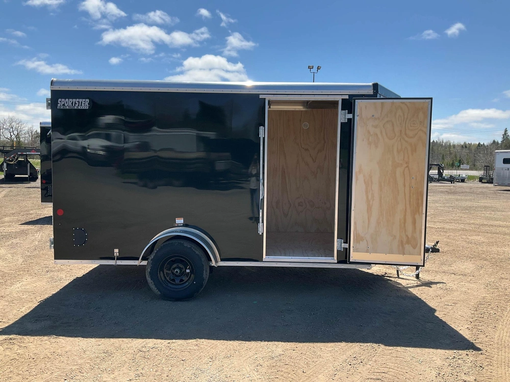 2026 Car Mate Trailers 6x12 Plus V-nose Liberty Sport Cargo Trailer alt