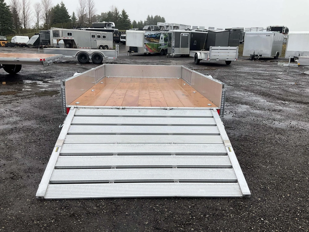 2026 Stronghaul 82x12 All Aluminum Landscape Trailer alt