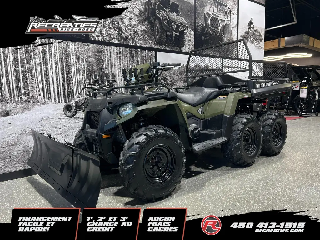 Polaris SPORTSMAN 570 BIG BOSS 6X6 EPS **BIEN ÉQUIPÉ!!** 2020