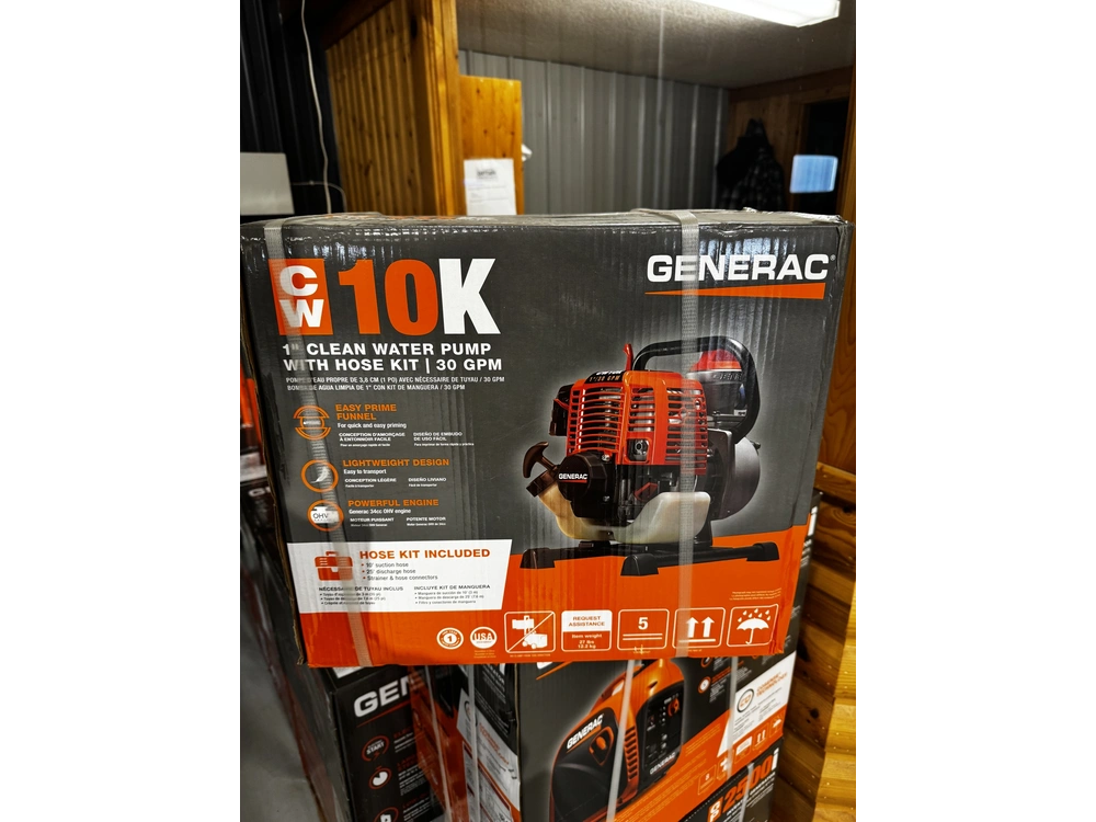 2024 Generac Water Pump 1" With Hose Kit alt