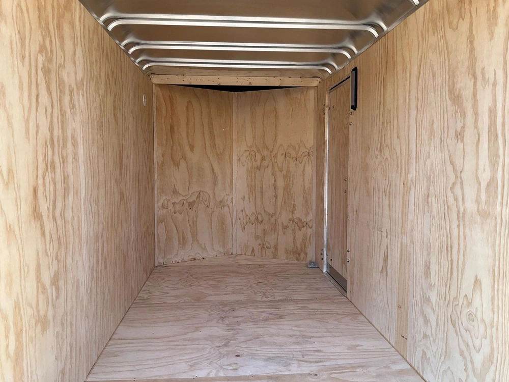 2026 Car Mate Trailers 6x12 Plus V-nose Liberty Sport Cargo Trailer alt