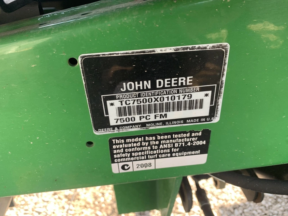 2008 John Deere 7500 alt