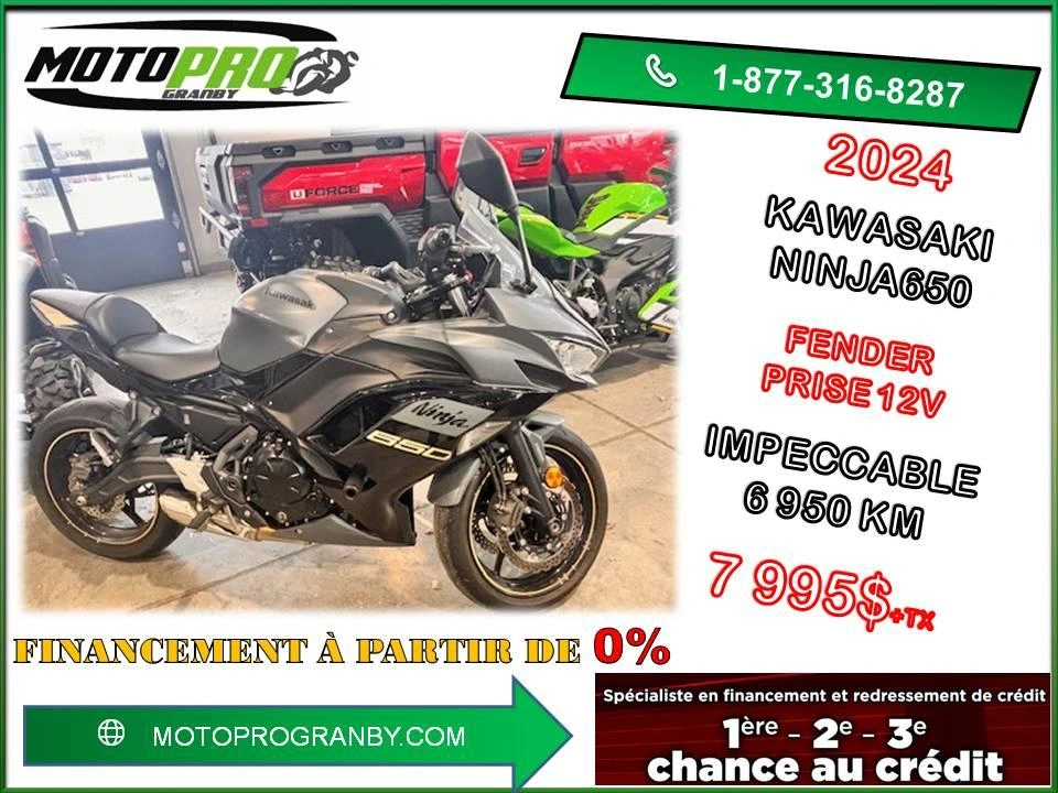 Kawasaki Ninja 650 Abs Ninja650 Ninja 650 Ex650 Ex 650 Bas Km 2025 alt