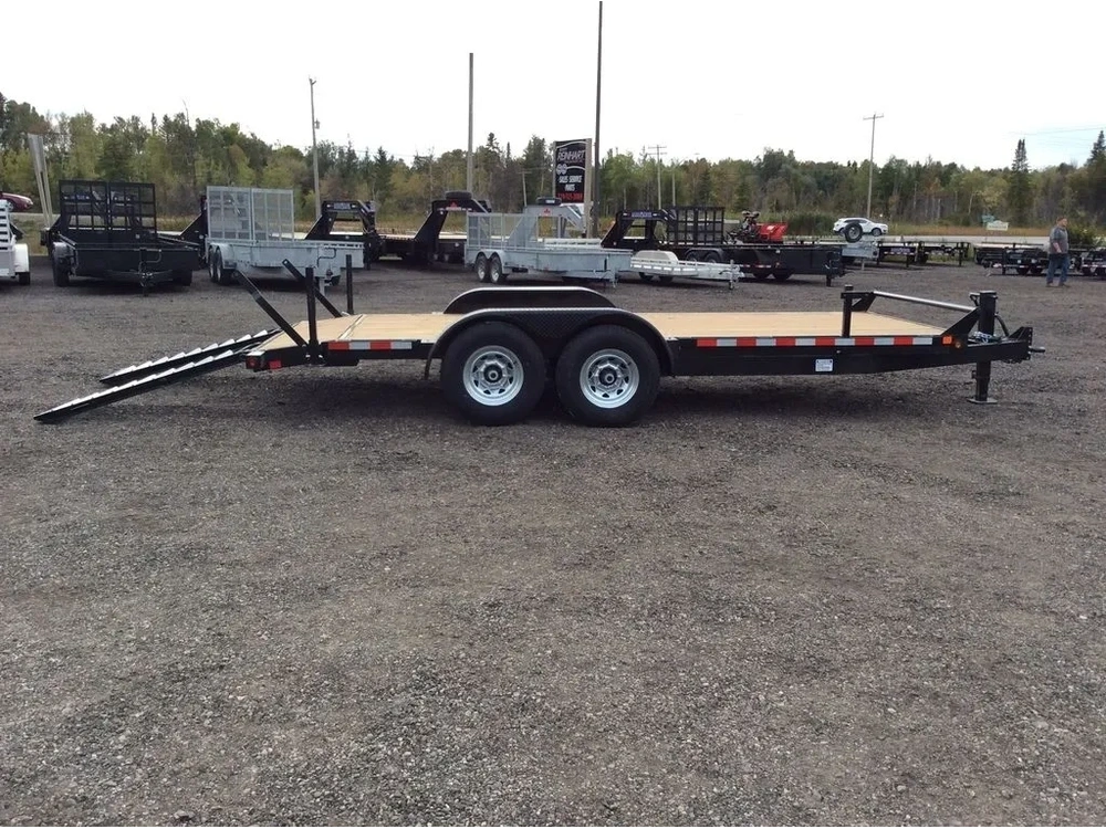 2026 Canada Trailers 82x18 7 Ton Equipment Trailer alt