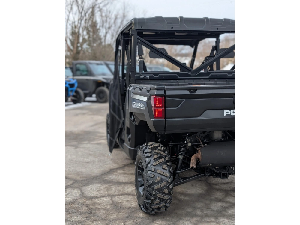2021 Polaris Ranger 1000 Premium Crew 🎯 Utv 4 Places Occasion Faible Km Travail Famille Defender Max Viking Vi Polyvalent 🟢 alt