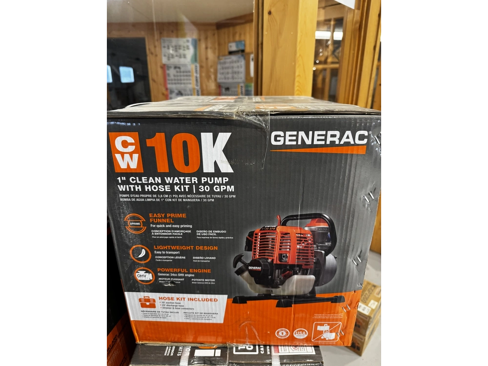 2024 Generac Water Pump 1" With Hose Kit alt