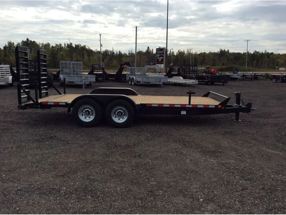 2026 Canada Trailers 82x18 7 Ton Equipment Trailer alt