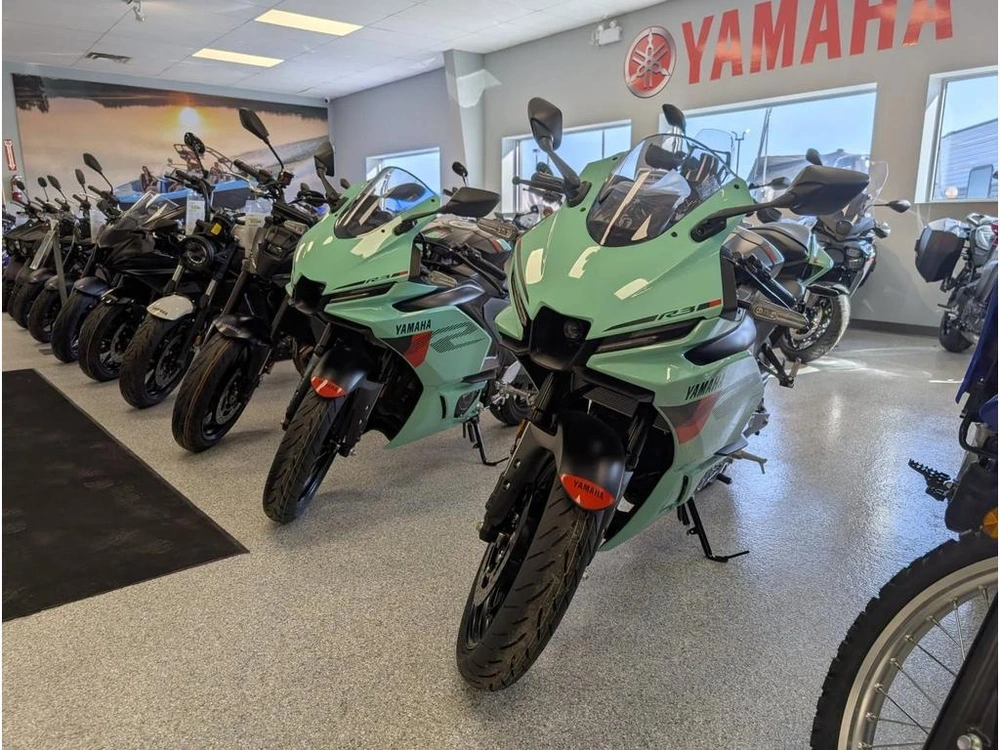 2026 Yamaha Yzf-r3 Mint Green alt