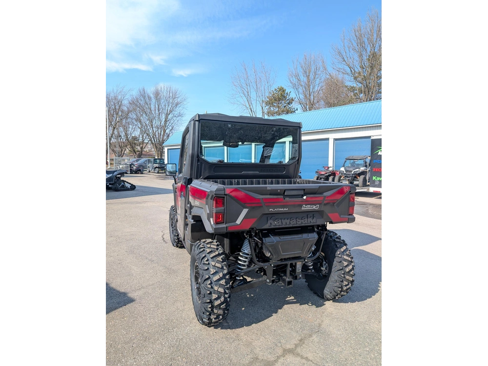 Kawasaki Ridge Platinum Ranch Edition Hvac 🎯 Utv Cabine Fermée Chauffé Climatisé Travail Luxe Ranger Xp1000 Defender Limited 4 Saisons 🟢 2026 alt
