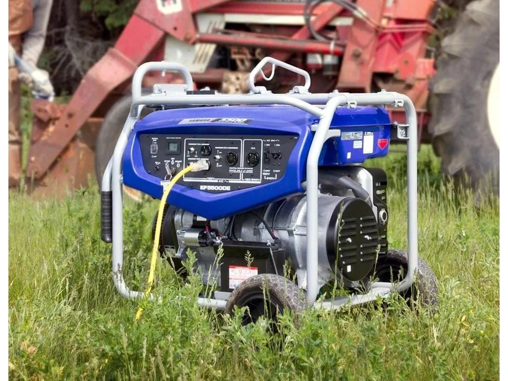 2023 Yamaha Ef5500de - Only 2 Left In Stock - Dual 120 & 240 Volt Output alt