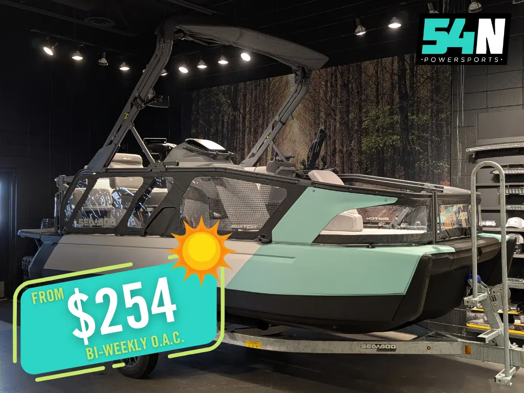 2026 Sea-Doo Switch Sport 18' 300 HP Galvanized Trailer