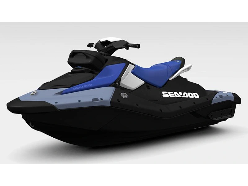 2026 Sea-doo Spark Convenience Package 3up Ibr "dazzling Blue / Vapor Blue (sound System)" alt