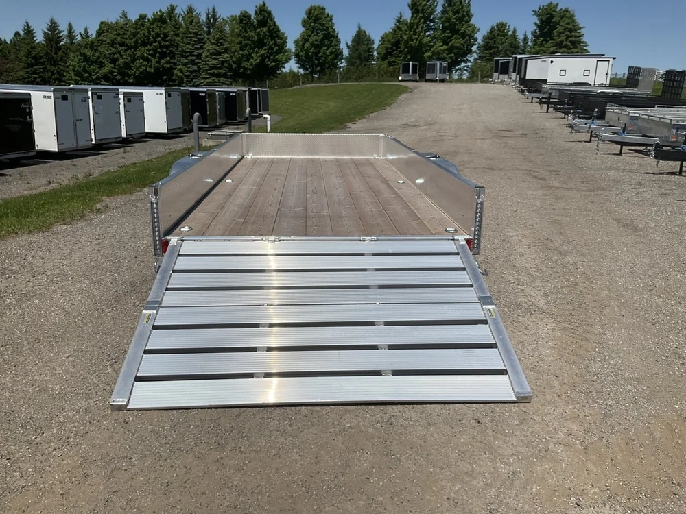 2026 Stronghaul 82x16 3.5 Ton All Aluminum Landscape Trailer alt