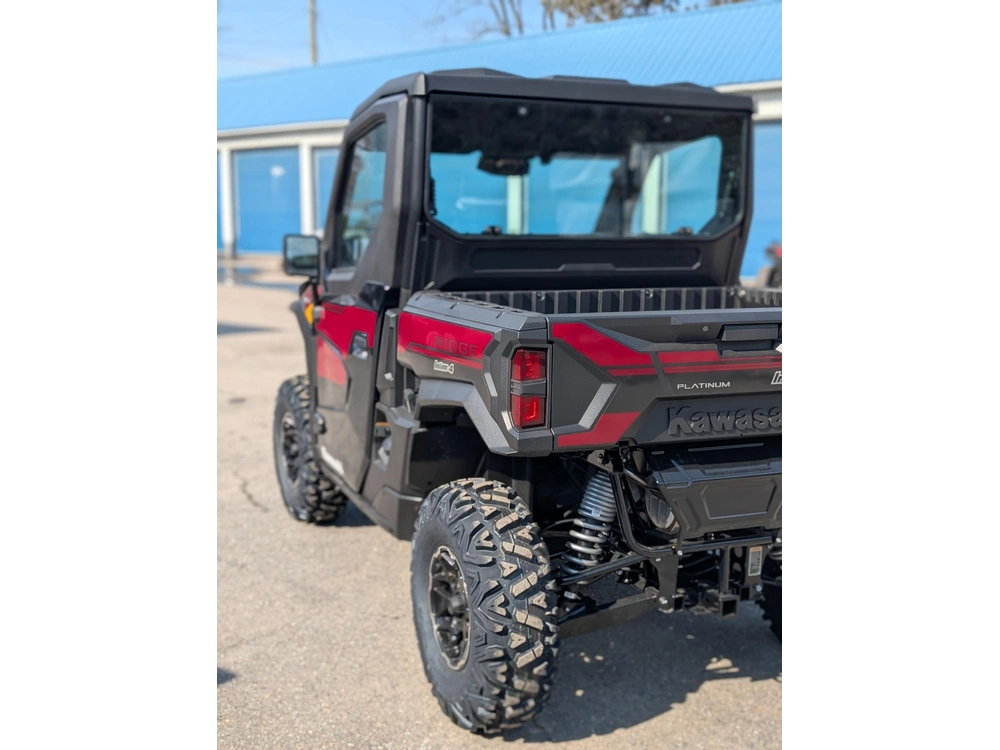 Kawasaki Ridge Platinum Ranch Edition Hvac 🎯 Utv Cabine Fermée Chauffé Climatisé Travail Luxe Ranger Xp1000 Defender Limited 4 Saisons 🟢 2026 alt
