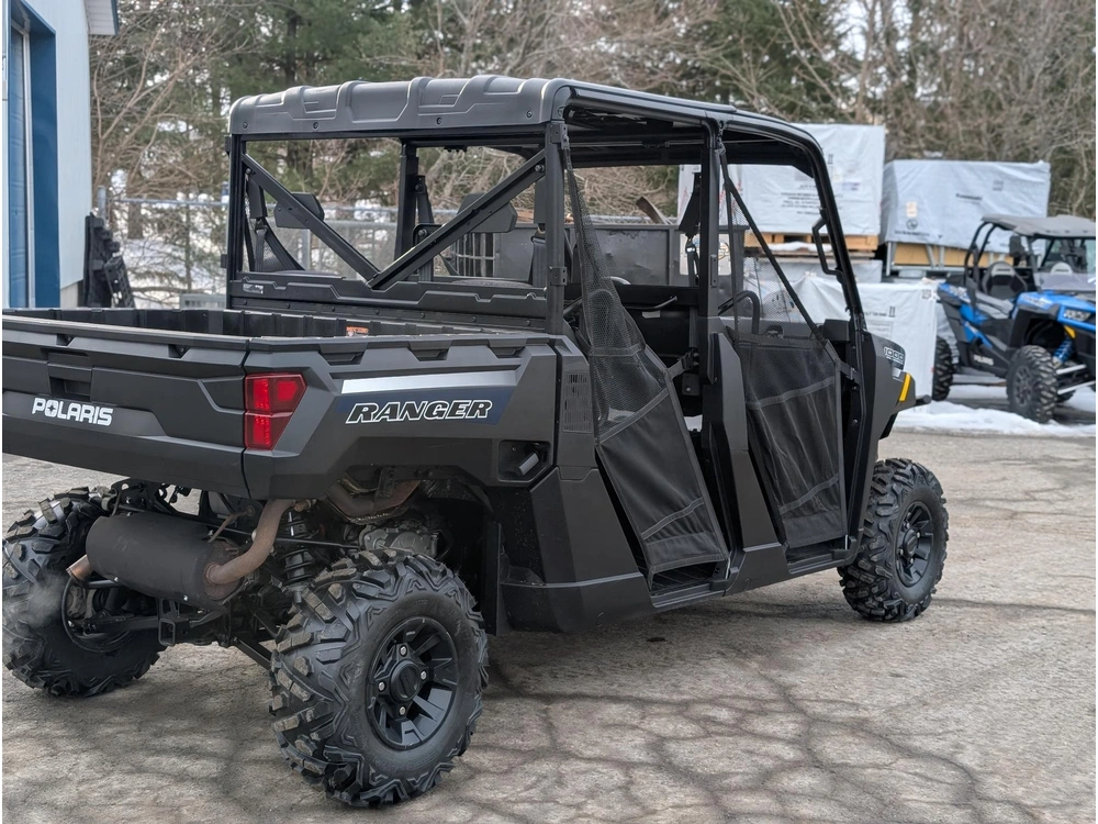 2021 Polaris Ranger 1000 Premium Crew 🎯 Utv 4 Places Occasion Faible Km Travail Famille Defender Max Viking Vi Polyvalent 🟢 alt