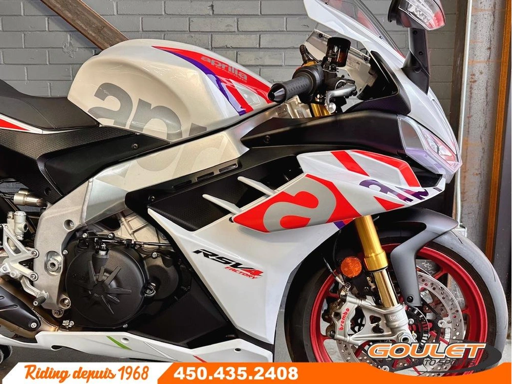 Aprilia Rsv4 1100 Factory Speed White 2023 alt