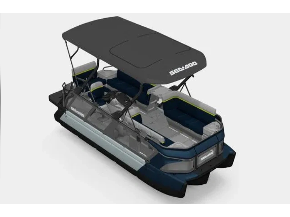 2026 Sea-doo Switch Cruise Ltd 21' 300 (dbl Bimini) - Galvanized alt
