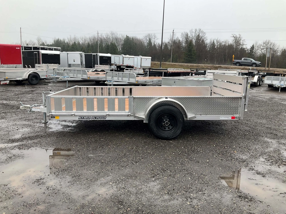 2026 Stronghaul 82x12 All Aluminum Landscape Trailer alt