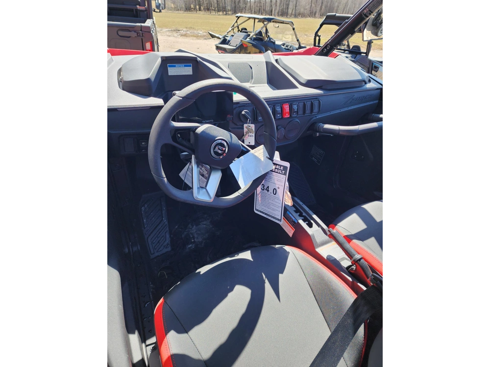 2026 Cfmoto Zforce 800 Trail Magma Red alt