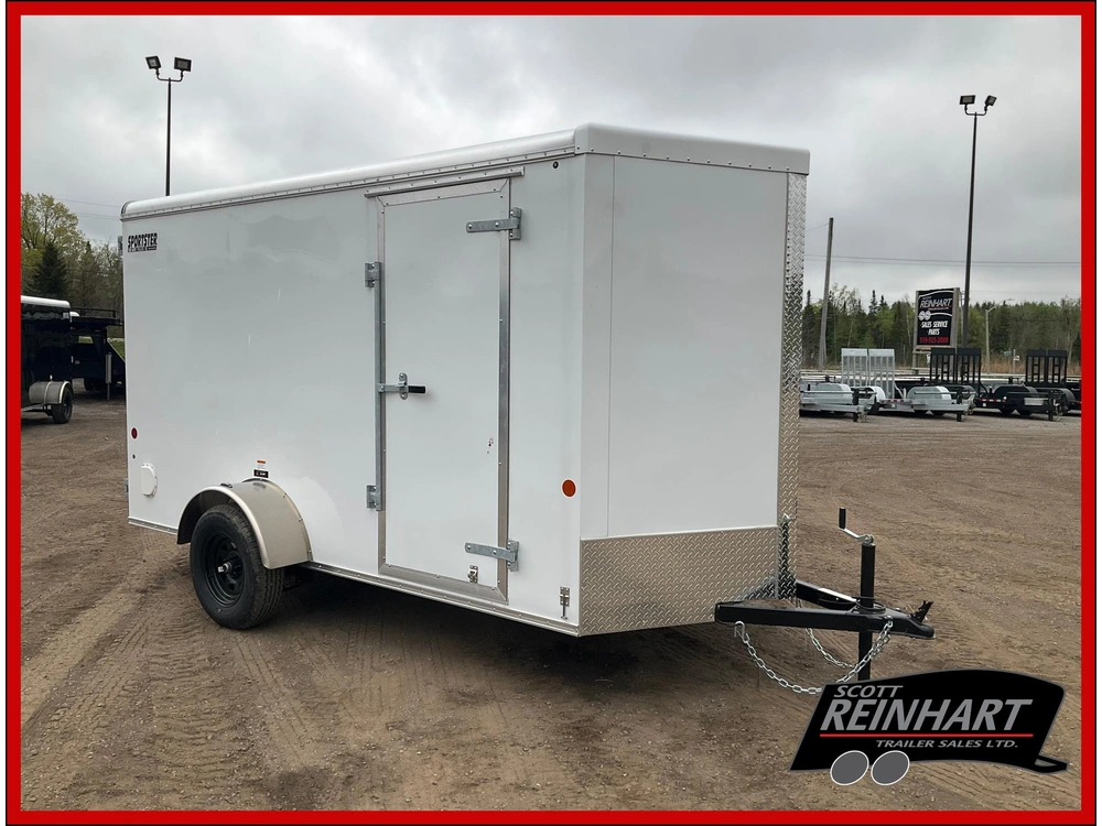 2026 Car Mate Trailers 6x12 Plus V-nose Liberty Sport Cargo Trailer alt