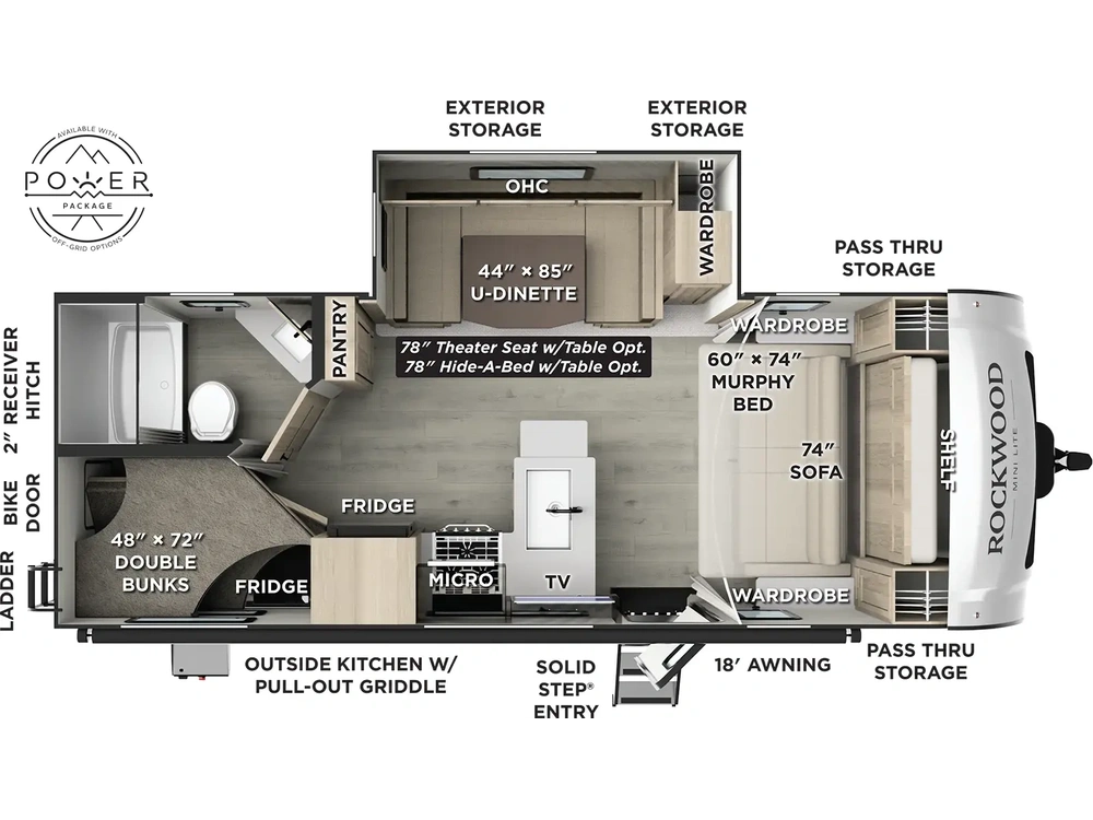 Forest River Rockwood 2509s 2026 alt