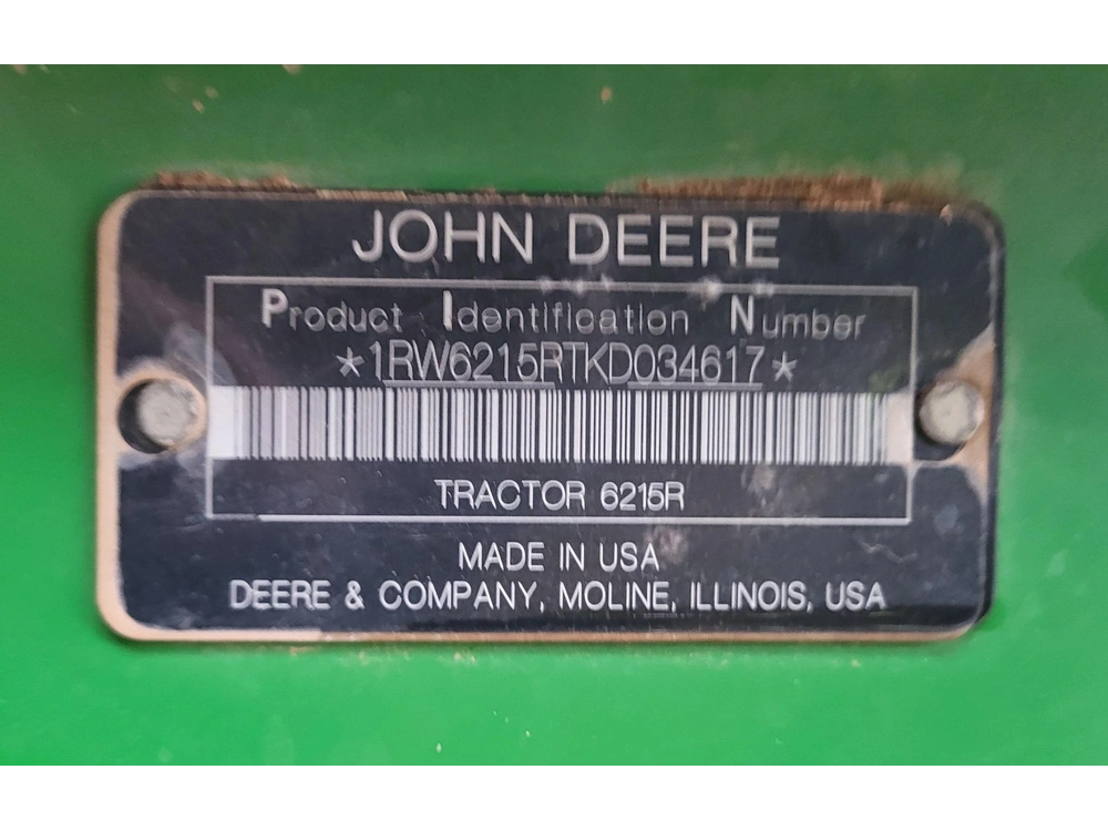 John Deere 6215r 2019 alt