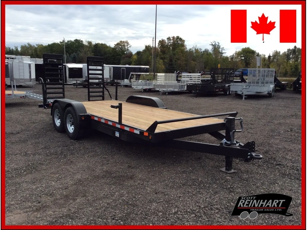 2026 Canada Trailers 82x18 7 Ton Equipment Trailer alt