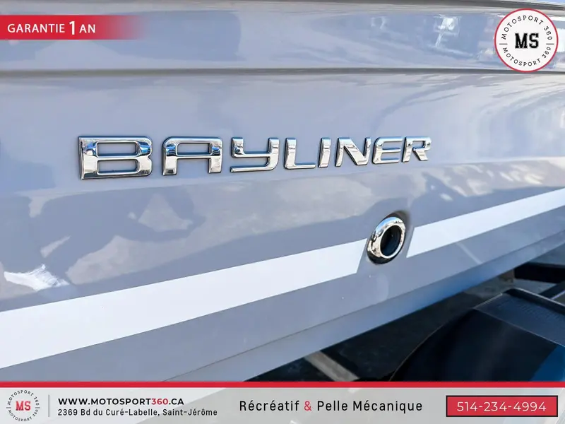 BAYLINER VR5 OPEN DECK 20.5 PIED 250 HP TOUR WAKE + SIMRAD ! 2021