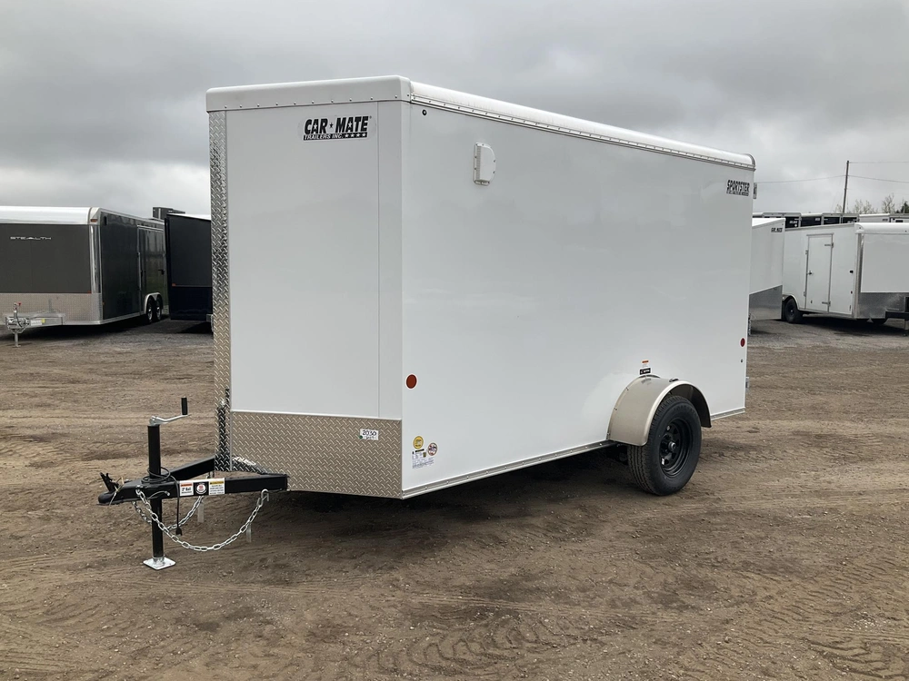 2026 Car Mate Trailers 6x12 Plus V-nose Liberty Sport Cargo Trailer alt
