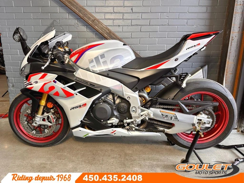 Aprilia Rsv4 1100 Factory Speed White 2023 alt