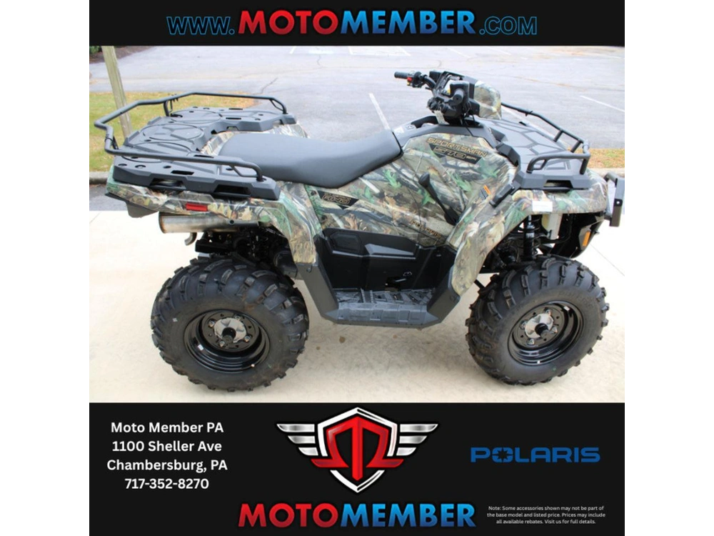 2025 Polaris Sportsman 570 Eps Polaris Pursuit Camo A25see57a9 alt